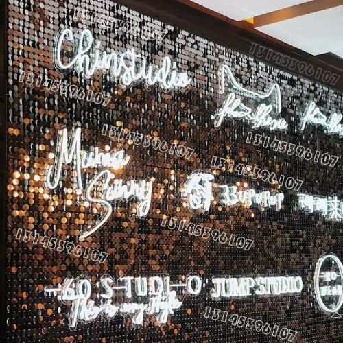 60pcs 30x30cm Background Boards with PET Square Shiny Sequins For Wedding Backdrops Stage Decorative Panels Sequins Wall