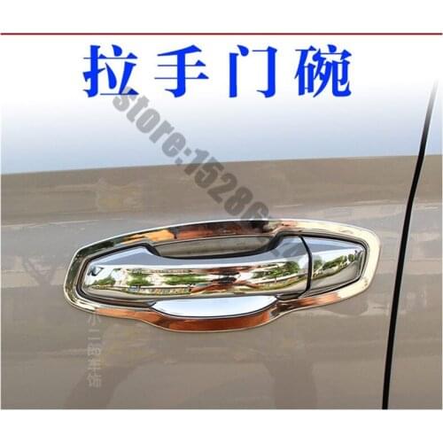 Car accessories For 2016 2017 2018 Skoda Superb ABS Chrome Door Handle Cover Accessories Car styling