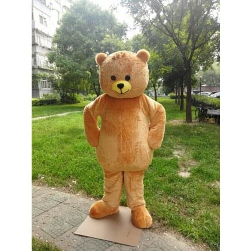 Bear Mascot Costume Cosplay Party Game Dress Unisex Advertising Halloween Adults Interesting Funny Cartoon Character Clothing
