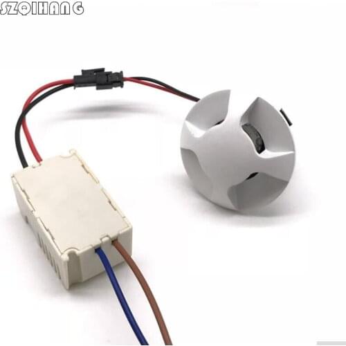 MINI Round 3W 5W Dimmable High Power LED Recessed Ceiling Down Light Lamps LED Downlights for Living Room Cabinet Bedroom