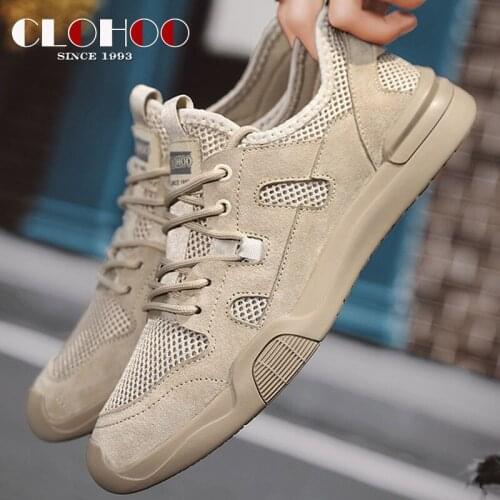 Men Sneakers Leather Sports Shoes Top Shoes Outdoor Board Shoes Mens Zapatillas Hombre Chaussure Homme