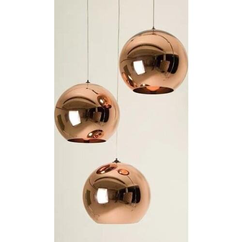 Modern Led Pendant Lights Hanging Lighting Fixture Restaurant Bedroom Kitchen Bar Nordic Golden Ball Luminaire Suspension Lamps