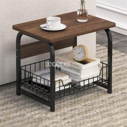 E5157 Modern Sofa Side Cabinet Bedroom Bedside Creative Storage Small Table Living Room Corner Simple Side Table 2/3 Layers