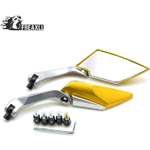 Universal Motorcycle Mirror Rear View Mirror Side Mirrors For Yamaha T MAX 30 500 TMAX530 BWS TTR WR XMAX 125 250 300 400 R6