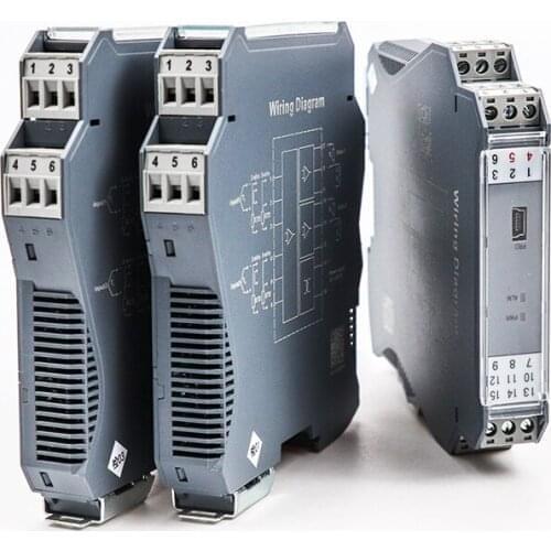 High Frequency Signal Isolator Transmitter 4-20mA PLC Input Signal Conditioner 24VDC