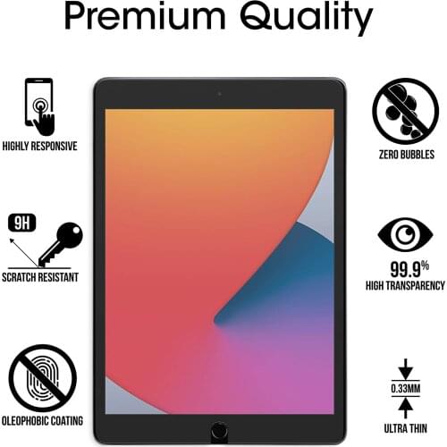 Tablet Tempered Glass Screen Protector Cover for Apple Ipad Air 3 10.5" 2019 / IPad Pro 10.5 Inch Anti-Scratch Tempered Film