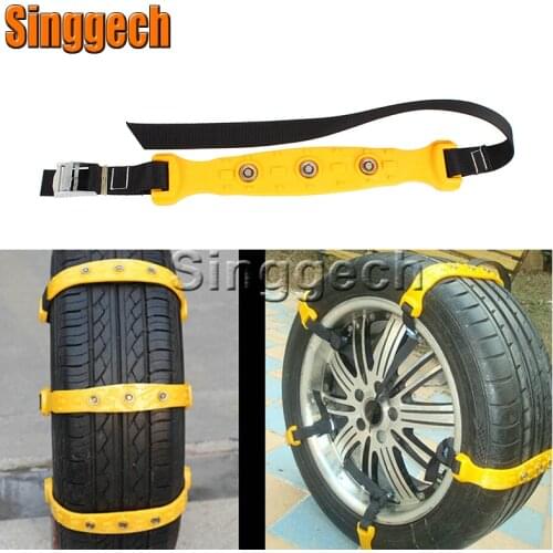 10X Car Wheel Snow Chains For Volkswagen VW Polo Passat B5 B6 CC Golf 4 5 6 7 Touran T5 Tiguan Bora Scirocco Accessories