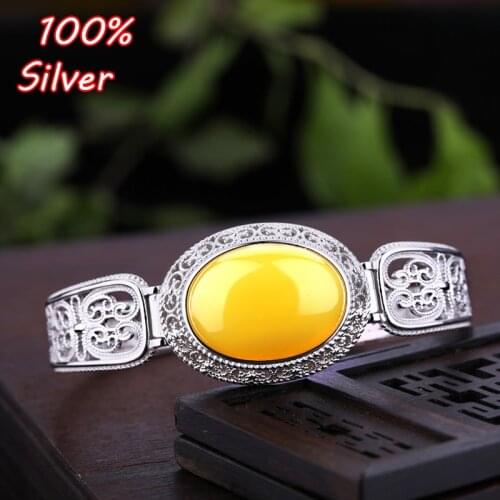 15.5*22mm 925 silver plated gold bracelet empty sterling silver bracelet inlaid beeswax amber turquoise bracelet empty support