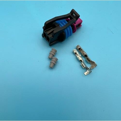 20 pcs 2 Pin Female waterproof Auto Connector 15449028