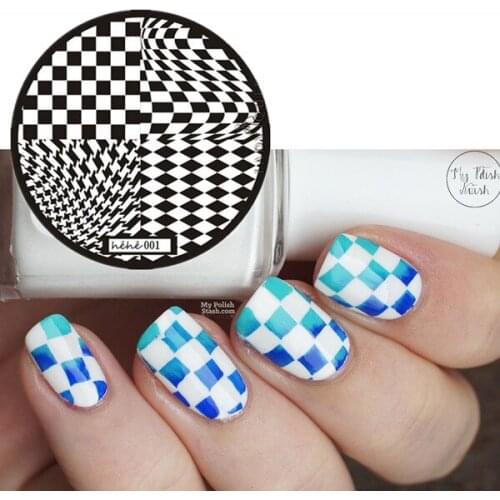 2016 Hot Exclusively hehe-01 Nail Stamp Stamping Plate Nail Art Accessories Print Nail Art Template Stamping 1PC Free Shipping