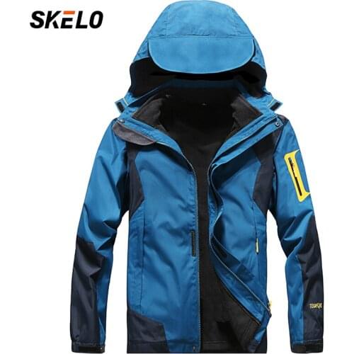 2021 Mens Waterproof Ski Jacket Warm Fleece Winter Snow Coat Mountain Ski-wear Hoodies Parka Snowboarding Jacket Snow Clothes