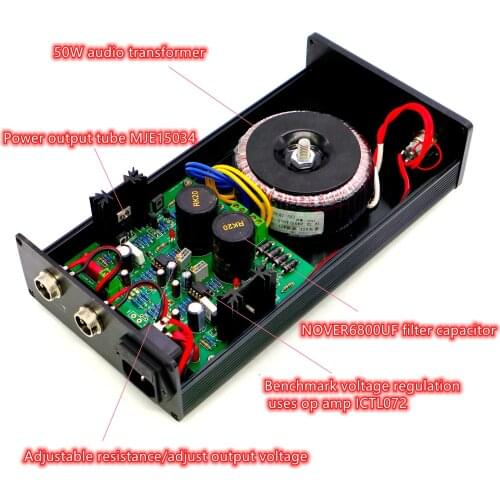 STUDER 900 2 Way output Ultra Low Noise Linear power supply DC 5-12v-24V (Optional) for DAC headphone tube pre amplifier/ 50W