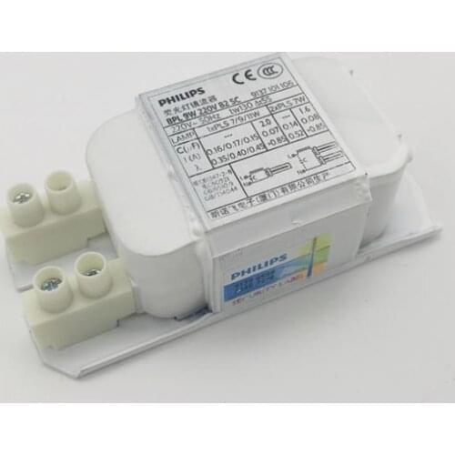 BPL 9W Ballast 220V B2 SC 1xPLS 7W 9W Lampholder Switch 230V 240V