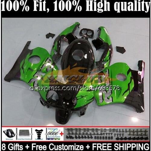 Injection Body For HONDA CBR 250RR 250CC CBR250RR 1988 1989 40CL.220 CBR 250 RR CC MC19 CBR250 RR 88 89 OEM Fairings gloss green