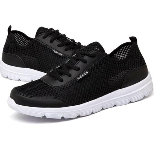 2020 summer sports shoes mens shoes mesh breathable running shoes student casual shoes non-slip lightweight couple jogging shoe