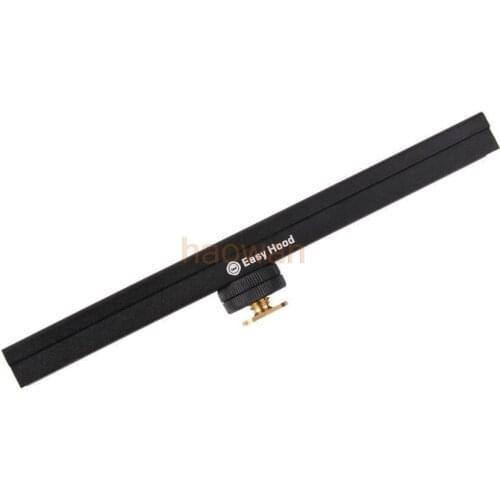Easy hood ESE-20 20cm Cold hot Shoe Extension Flash Bracket Rail Bar for Canon Nikon Flash LED DSLR Camera light Microphone