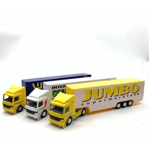 1/64 Scale City Crusiser Transport Truck Souvenir Alloy Car Model 27cm Truck Model Metal Adult Collection Display Gift Toys