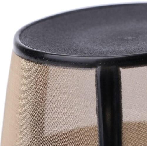 Reusable 10-12 Cup Coffee Filter Basket-style Permanent Metal Mesh Tool BPA Free