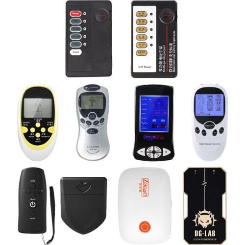 Multi-style Shock Host Sex Electric Stimulation Medical Themed Toys Power Box Electro Accessories Wave Therapy Sexual Devices