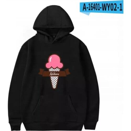 New Charli DAmelio Hoodies Ice Cream Funny Print Hoodies Men Women Winter Casual Warm Hoodie Fashion Popular Couples Sweatshirts