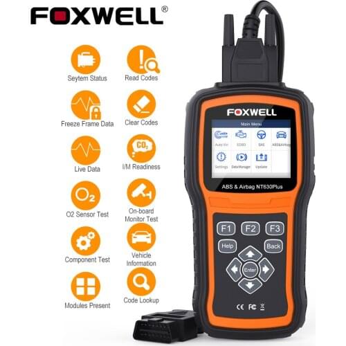 Ancel FX6000 OBD2 Scanner Professional ABS SAS All System Car Diagnostic Tools Oil Reset Free Update OBD 2 Automotive Scanner