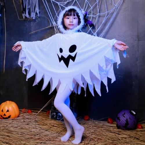 SHICAI Playful Elf Costume Christmas Party Dress Up Items Halloween Ghost Dress Fancy cosplay Dress child costume Free Shipping