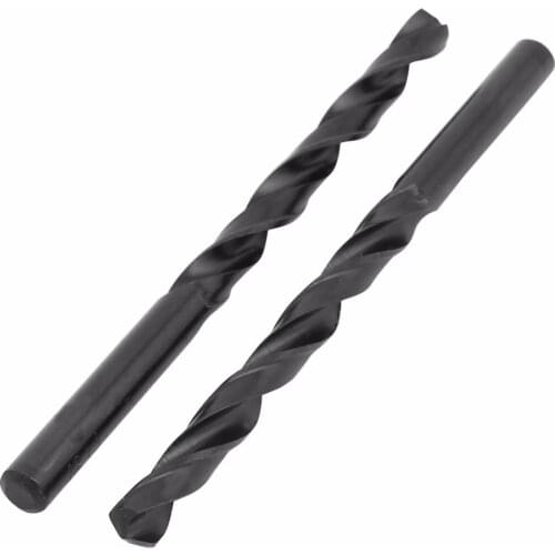 UXCELL Hot Sale 2pcs 6.8mm 10mm Cutting Dia. HSS High Speed Steel Straight Shank Twist Drill Bits for Electric Tool