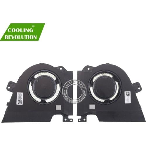 Laptop CPU GPU Cooling Fan 13NR04N0P03011 13NR04N0P02011 DC12V 1A 4Pin for ASUS ROG Zephyrus Duo 15 GX550 6033B0091301 0091201