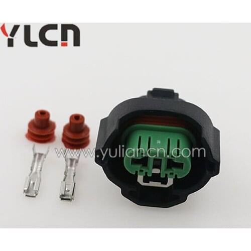 1 Set 2 Way 2.8 Series Delphi Female Plastic Auto Connector Plug