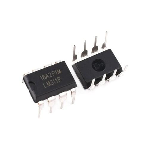 10PCS LM311P DIP8 LM311 DIP 311P DIP-8 DIFFERENTIAL COMPARATORS WITH STROBES new and original IC