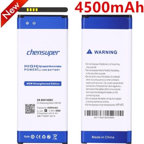2pcs/3900mAh EB-BN916BBC Battery for Samsung Galaxy Note 4 N9100 SM-N910H SM-N910C SM-N910U SM-N910F SM-N910FQ SCL24 SC-01G etc