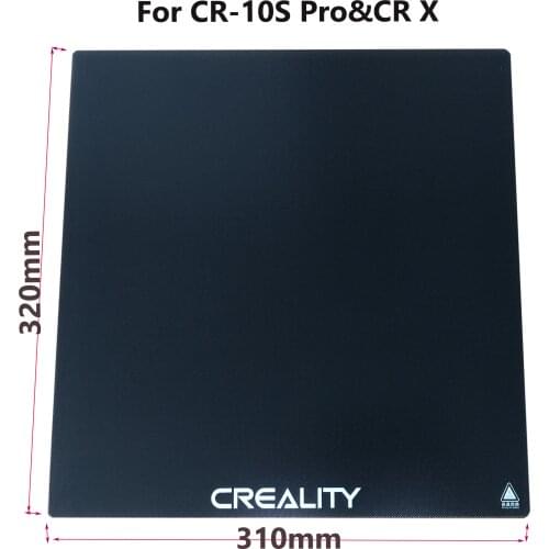 320-310mm New Creality 3D Ultrabase 3D Printer Platform Heated Bed Build Surface Glass plate for-10S pro CR-X