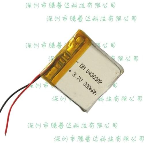 403030 Bluetooth polymer battery 3.7V 380 mA when fixed wireless landline rechargeable battery