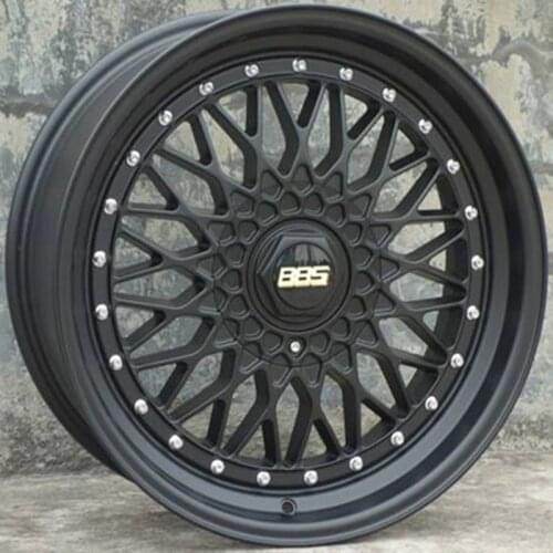 Auto car alloy wheels rims tyre CASTING rs 17inch 4x100/114.3 black rs 4pcs free shipping