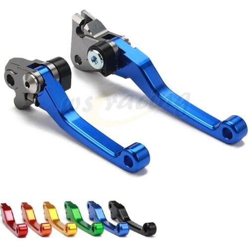 CNC Motorcycle Billet Foldable Pivot Clutch & Brake Lever For YAMAHA YZ80 15-17 YZ85 2015 2016 2017 Pit Bike
