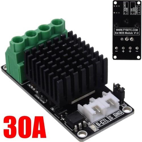 3D Printer Parts Heating Controller MOS Module MOSFET Board Heatbed Extruder 30A For Ramp1.4 3D Printer