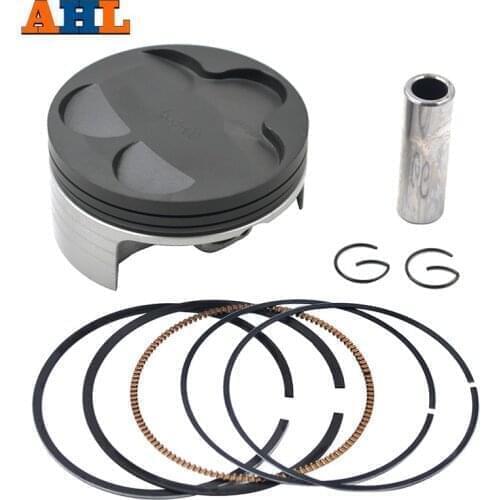 AHL Motorcycle STD ~ +100 Bore Size 77mm ~ 78mm Piston Kit & Rings For YAMAHA YZ250F WR250F 2003-2004 5NL-11631-10-00