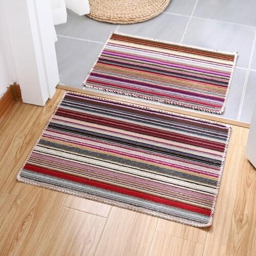 Household Toilet Bathroom Absorbent Kitchen Non-Slip Floor Mat Door Mat Carpet Bedroom Entrance Door Entry Door Mat