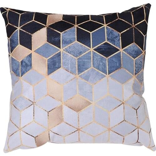 Creative Cushion Cover Geometric Black Pillow Case Square Plush Pillowcases Decor Home Sofa Decorative Cushions Pillow Cover