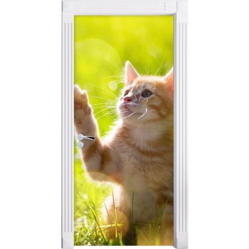 Наклейки кошки на стену LEEDECAL China At AliExpress