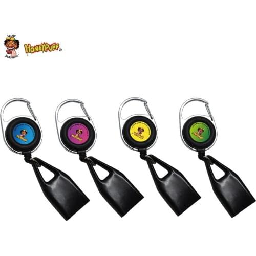 HONEYPUFF Sticker Silicone Lighter Cover Wrapped For Regular Size Lighter Holder Sleeve Cover Clip Keychain Lighter Holder