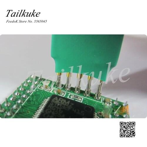 Burn Download Line Thimble 2.54mm-5p Write Program Probe Test Needle Spring Needle