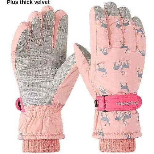 2021 New Ski Gloves Women Winter Ski Cycling Gloves Snowboard Gloves Ultralight Waterproof Winter Snow Gloves -35