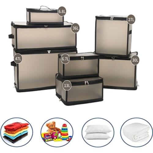 Plastic Storage Box With Lid, New Foldable Clothes Storage Box, Large Capacity For Storage, Storage Of Clothes Toys Cosmetics