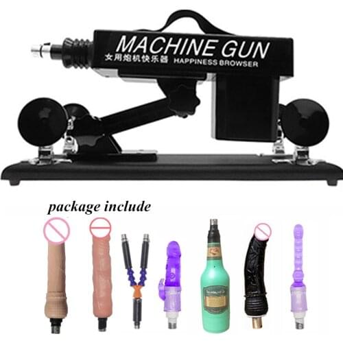 Sex Machine For Women And Man G-Spot Vibrator Sex Toy For Couples Masturbator Machine Gun Erotic Sex Masssger Free Dildo Vagina