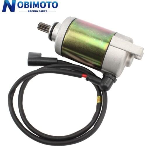 10 Teeth Motorcycle Starting Motor Motorcycle Starter Fit For Loncin CB250cc Water-Cooled Engines ATV Motorcycle PIT BIKE CQ-133