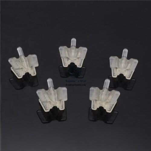 DENTAL 5pcs Tips Aspirator Nozzles &Silicone Mouth Prop Support Holding Saliva Ejector Suction Tip 5pcs(large size)