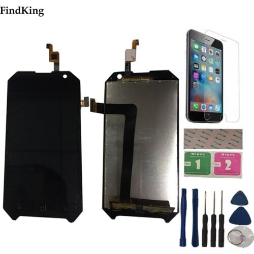 4.7" LCD Display For Blackview BV6000 BV 60000 LCD Display Touch Screen Glass Component Digitizer Display Tools Protector Film