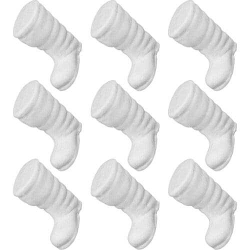 10pcs 20pcs Styrofoam Christmas Boots Polystyrene Ornament Diy Christmas Boot Preschool Education Crafts Photography Props Chris