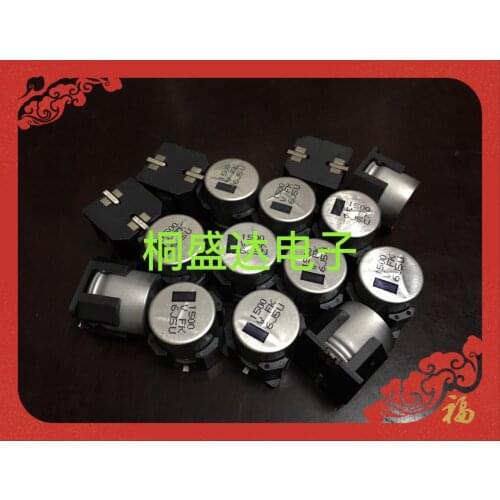 10pcs SMD aluminum electrolytic panasonic fk-series 35v1500uf EEEFK1V152AM high frequency low resistance